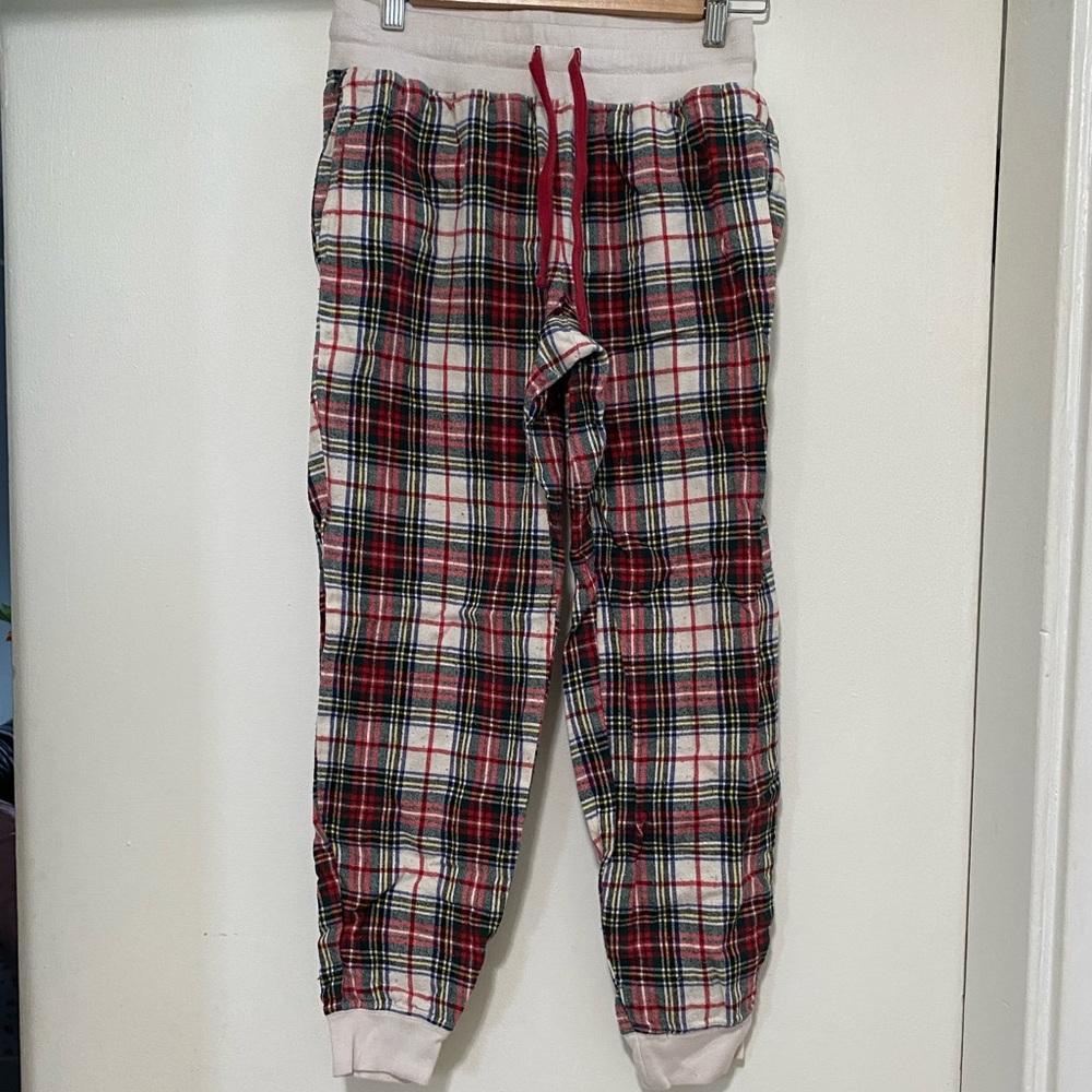 plaid pajama pants